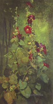 アガトンからエロサンテの花へ ジョン・ラファージ Oil Paintings